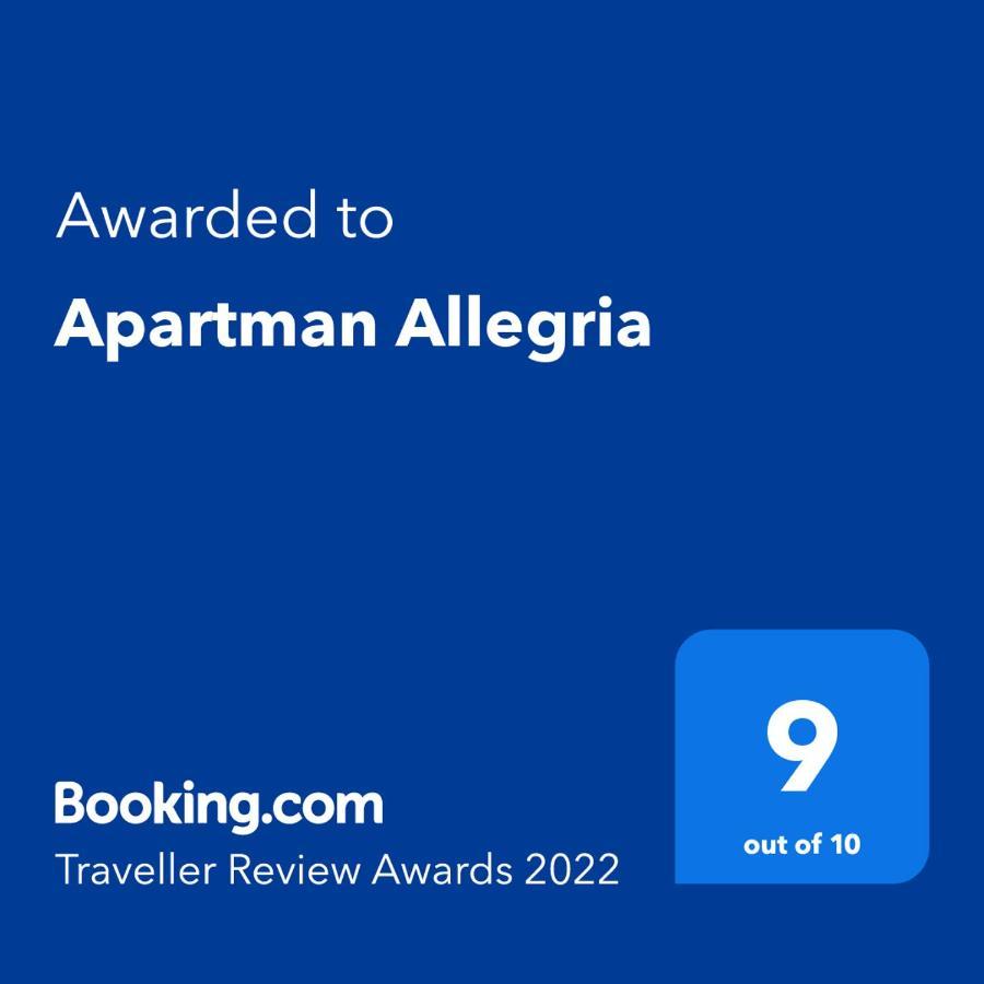 Apartman Allegria Zagreb Eksteriør bilde